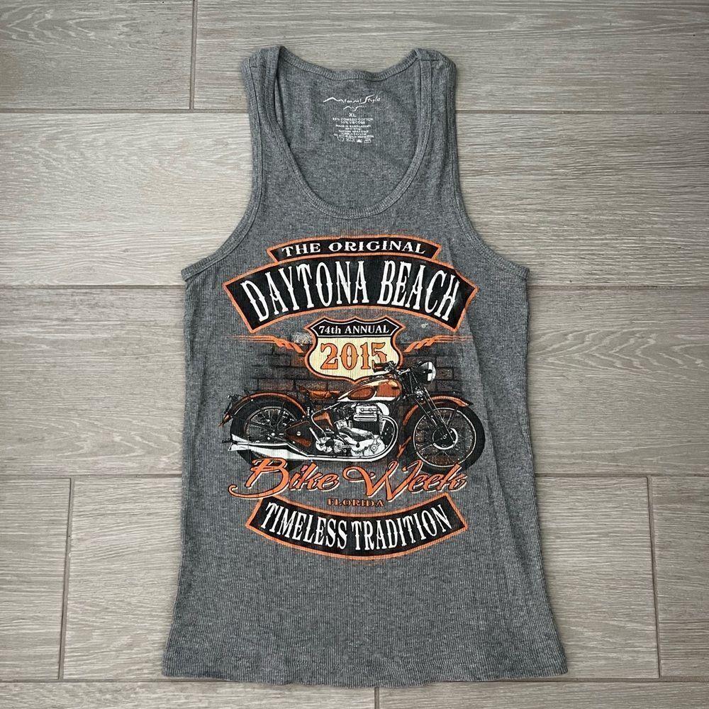 Daytona Beach Bike Week 2015 Tank Top size XL